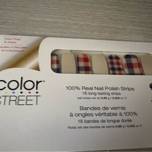 Color Street Plaid In The USA Nail Polish Strips